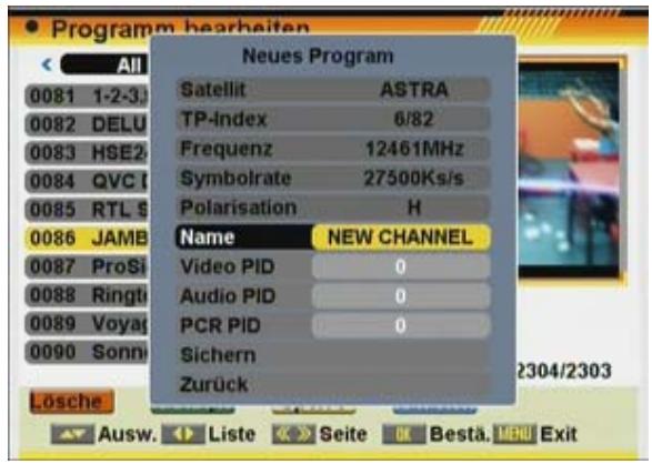 FTE EXTREME HD FLEX T2 - Programme manuell hinzufugen - 1