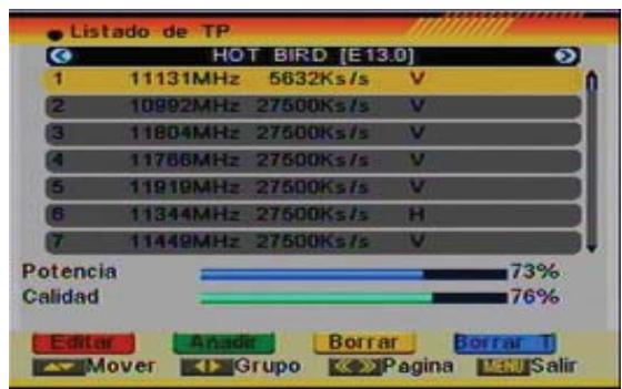 FTE EXTREME HD FLEX T2 - BUSCAR CANALES DE UN TP - 7