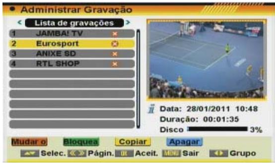 FTE EXTREME HD FLEX T2 - APAGAR GRAVACOES - 2