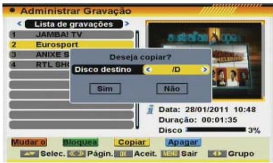 FTE EXTREME HD FLEX T2 - BLOQUEAR UMA GRAVACÇÃO - 1