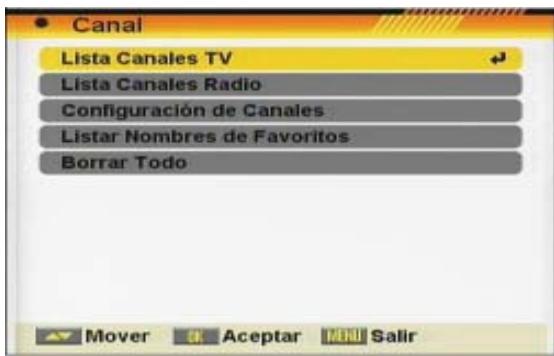 FTE EXTREME HD FLEX T2 - MENU CANAL - 1