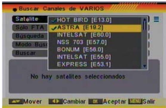 FTE EXTREME HD FLEX T2 - BUSCAR CANALES DE UN SATÉLITE - 3