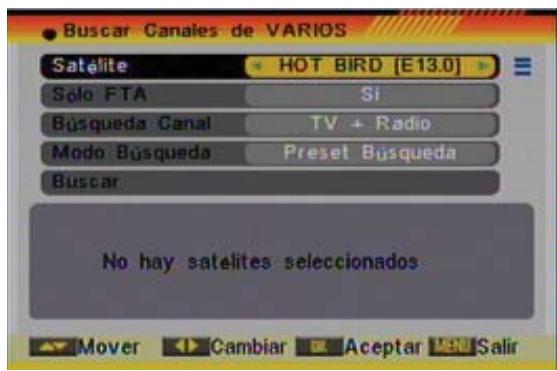 FTE EXTREME HD FLEX T2 - BUSCAR CANALES DE UN SATÉLITE - 2