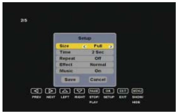FTE EXTREME HD FLEX T2 - CONFIGURE THE SLIDE SHOW - 2