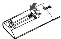 LG CM18.N14 - CM24.N14 - Inserir as pilhas - 2