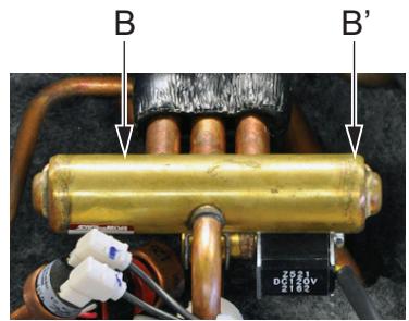 DAIKIN 4MXM68M  -  4MXM80M -  4MXS68F -  4MXS80E - Determine the position of the 4-way valve - 2