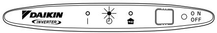 DAIKIN FVXM-F/FVXS-F - Press "OFF TIMER button" again. - 1