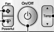 DAIKIN FVXM-F/FVXS-F - POWERFUL button - 2