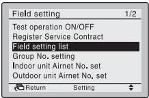 DAIKIN FVXM-F/FVXS-F - Wired remote controller - 3