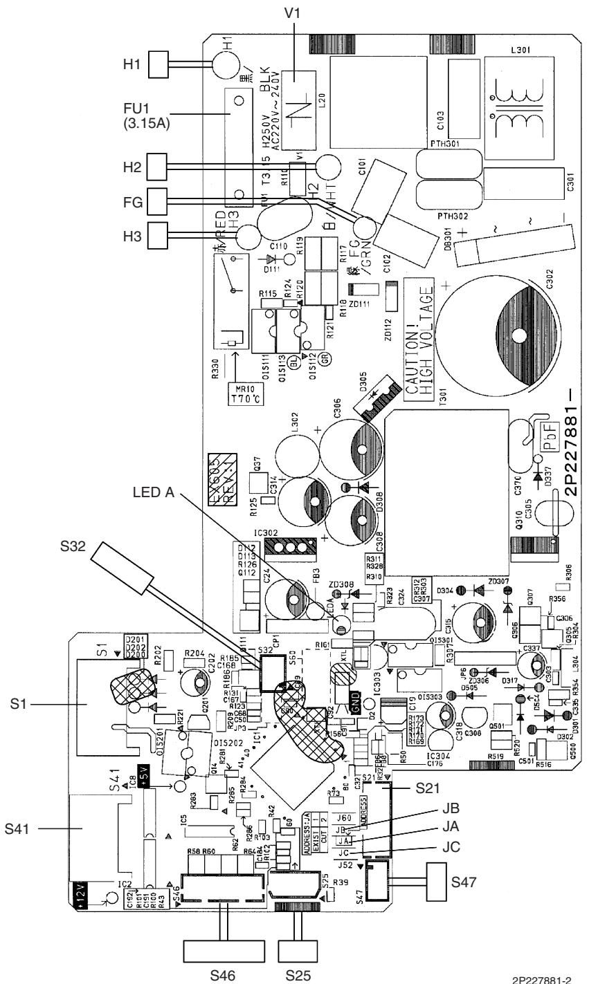 DAIKIN FVXM-F/FVXS-F - PCB Detail - 1