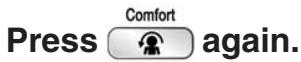 DAIKIN FVXM-F/FVXS-F - ■ To cancel COMFORT AIRFLOW operation - 1