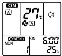 DAIKIN FVXM-F/FVXS-F - Press → to complete the setting. - 2