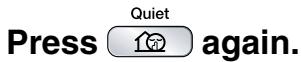 DAIKIN FVXM-F/FVXS-F - ■ To cancel OUTDOOR UNIT QUIET operation - 1