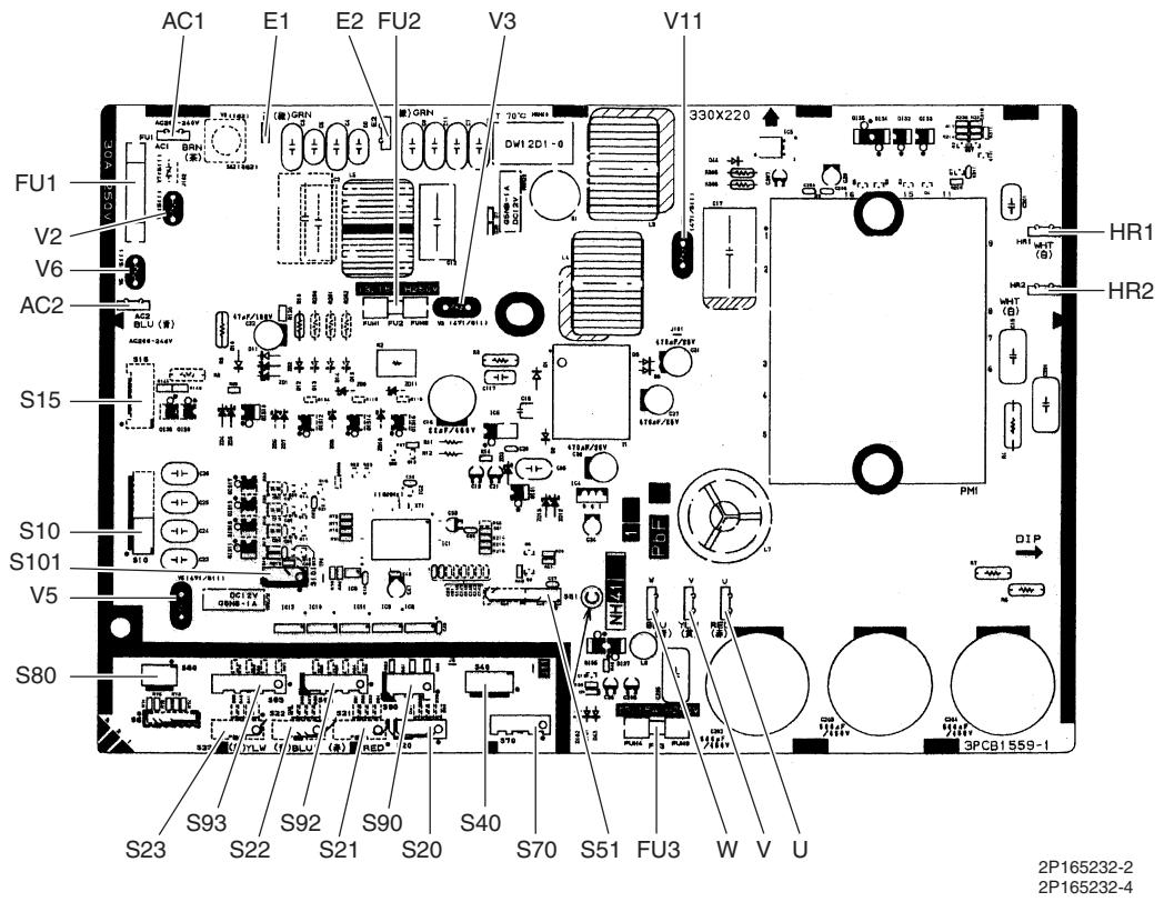 DAIKIN FVXM-F/FVXS-F - PCB Detail - 1