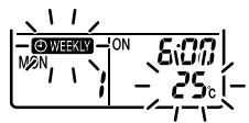 DAIKIN FVXM-F/FVXS-F - WEEKLY TIMER Operation - 6