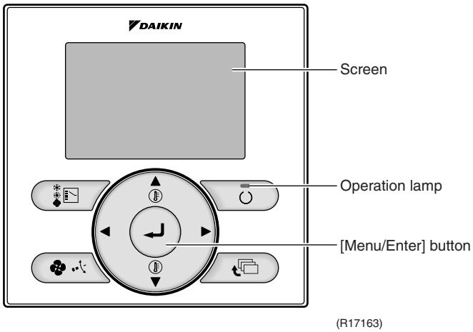 DAIKIN FVXM-F/FVXS-F - BRC1E52A7, BRC1E52B7 - 1