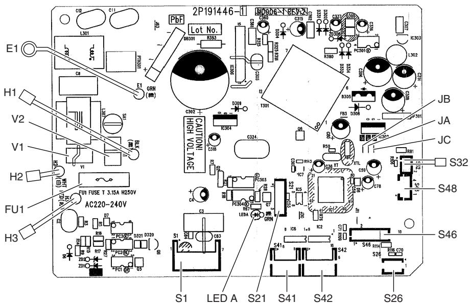 DAIKIN FVXM-F/FVXS-F - PCB Detail - 2