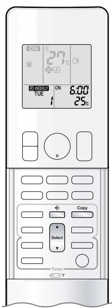 DAIKIN FNA-A - Notes on WEEKLY TIMER operation - 1