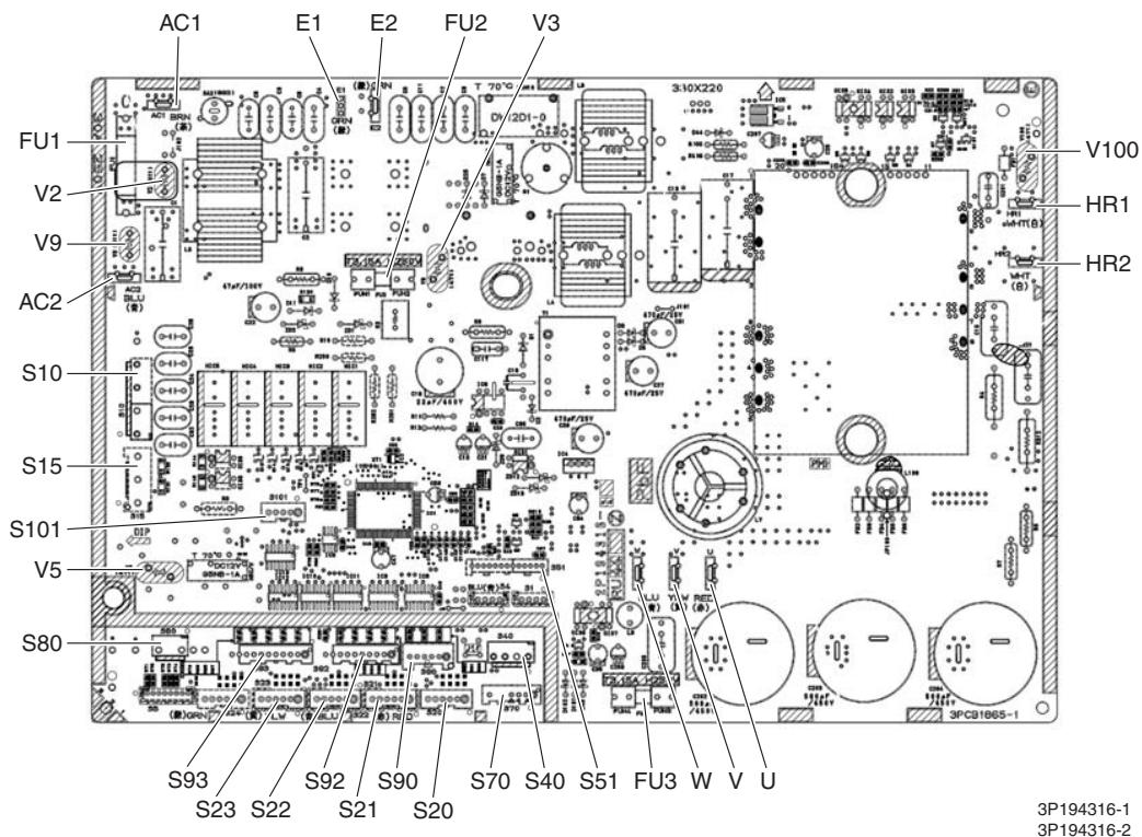 DAIKIN FNA-A - PCB Detail - 2