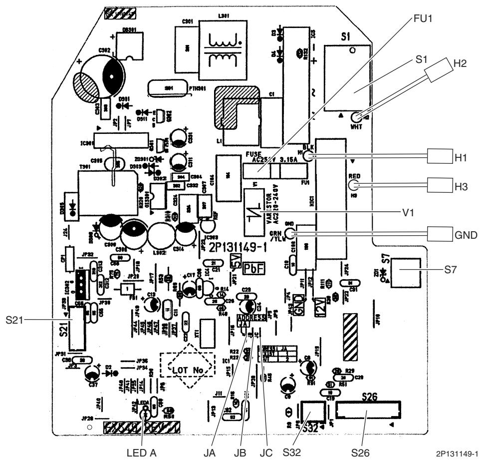 DAIKIN FNA-A - PCB Detail - 1