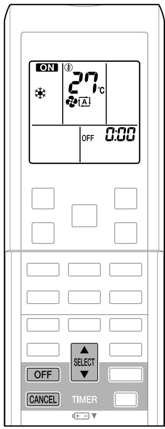DAIKIN FNA-A - To use OFF TIMER operation - 2