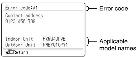 DAIKIN FNA-A - Take corrective action. - 2