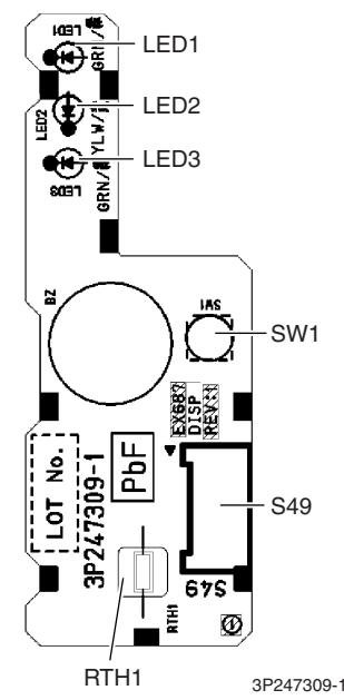 DAIKIN FNA-A - PCB (4): INTELLIGENT EYE Sensor PCB - 3