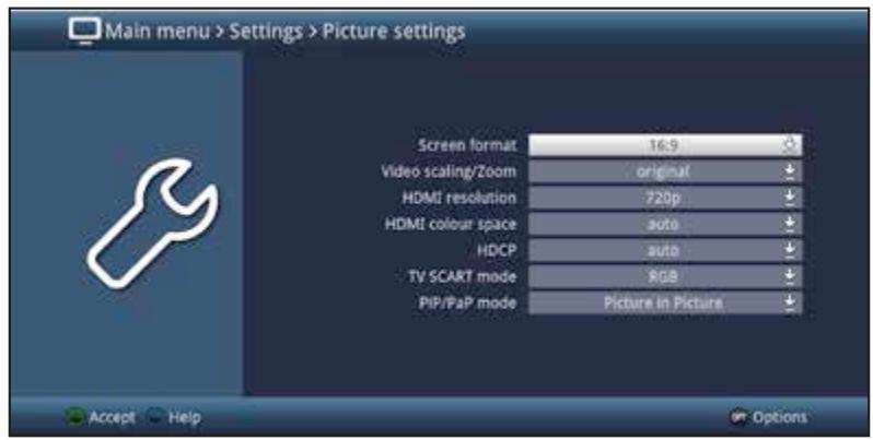 TECHNISAT DIGIT ISIO S - DIGIT ISIO S2 - DIGIT ISIO STC - DIGIT ISIO STC+ - ISIO S1 - Calling up the main menu and navigating through the menus/functions - 5
