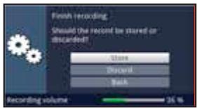 TECHNISAT DIGIT ISIO S - DIGIT ISIO S2 - DIGIT ISIO STC - DIGIT ISIO STC+ - ISIO S1 - Ending manual recording - 1