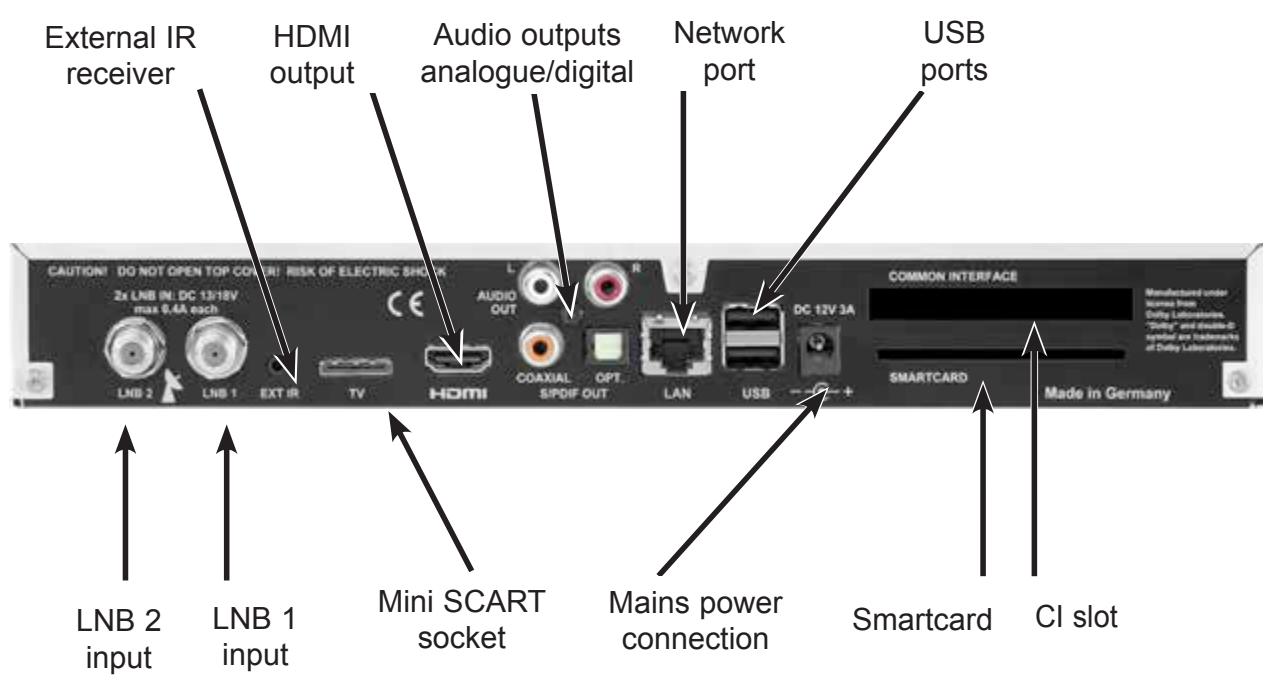 TECHNISAT TECHNIBOX S1  -  TECHNIBOX S1+ - Digital Twin HD Receiver with Internet access - 4