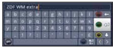 TECHNISAT TECHNIBOX S1  -  TECHNIBOX S1+ - Virtual keyboard - 1