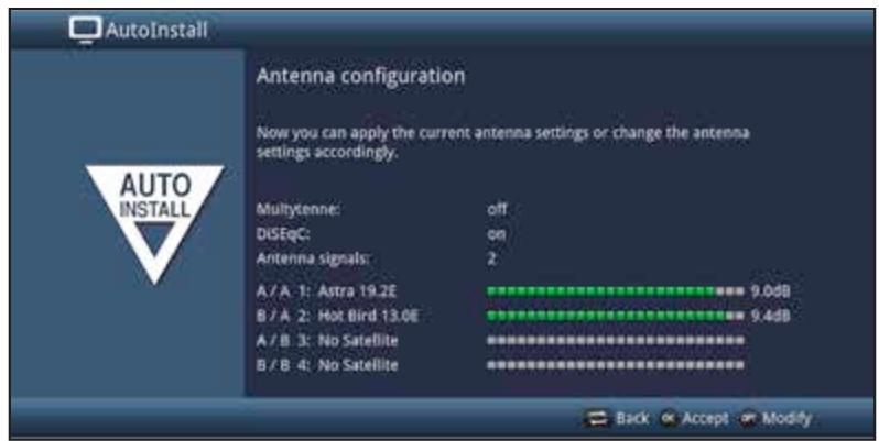 TECHNISAT TECHNIBOX S1  -  TECHNIBOX S1+ - Antenna configuration - 1