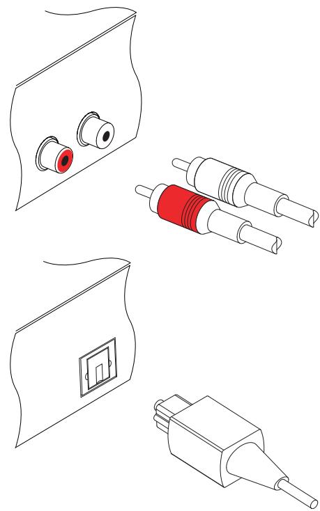 TOPFIELD SBP-2001 - To make the audio connection - 1