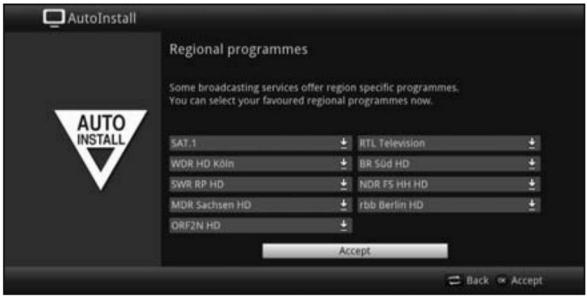TECHNISAT DIGITRADIO 51 - Programmes régionaux - 1