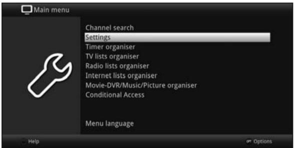 TECHNISAT DIGITRADIO 51 - Accès au menu principal et navigation dans les menus/fonctions - 2