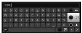 TECHNISAT DIGITRADIO 51 - Clavier virtuel - 2