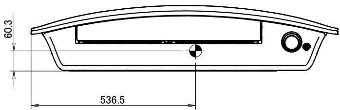 DAIKIN FTXG20L  -  FTXG25JW -  FTXG25LS -  FTXG35JW -  FTXG35LS -  FTXG50LS -  FTXG50LW - 5-1 Centre of Gravity - 2