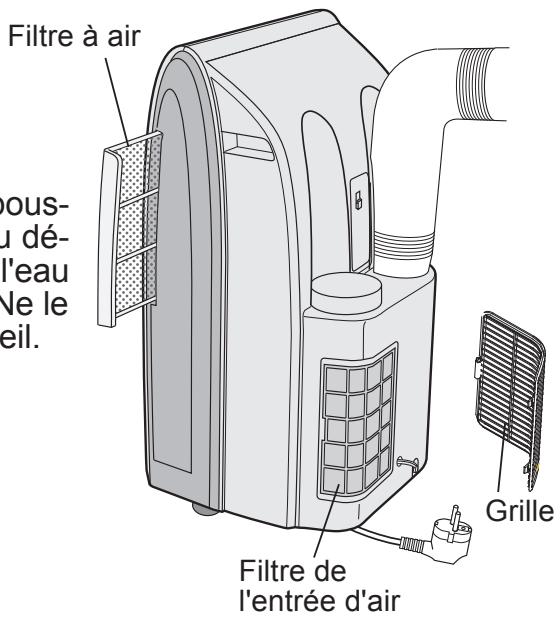 SHARP CV-P10PR - ENTREE D'AIR DU FILTRE - 1