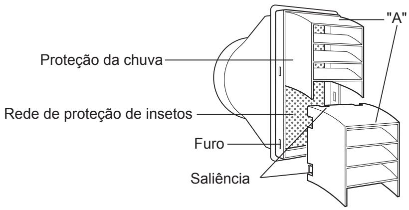 SHARP CV-P10PR - Prenda a proteção da chuva à rede de proteção de insetos. - 2