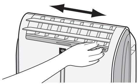 SHARP CV-P10PR - LEFT / RIGHT AIR FLOW DIRECTION - 1
