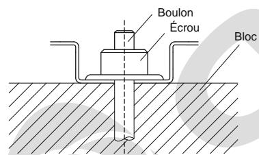 Boulon Écrou Bloc