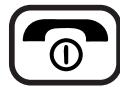 AUDIOLINE POWERTEL M6700I - Switching the mobile phone on and off - 1