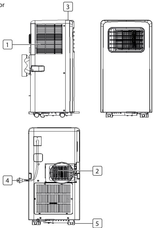 TRISTAR AC-5531 - PARTS DESCRIPTION - 1