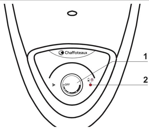 CHAFFOTEAUX FLUENDO PLUS 11 CF B - Tableau de commande - 1