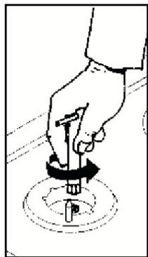 GERMANIA BSM9N - Changement des injecteurs du dessus gaz: - 3