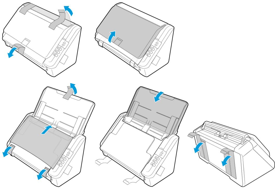 XEROX DOCUMATE 3125 - Assemblage du scanneur - 1