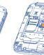 ALCATEL 2053 - Insérer et extraire la carte SIM - 5