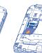 ALCATEL 2053 - Insérer et extraire la carte SIM - 3
