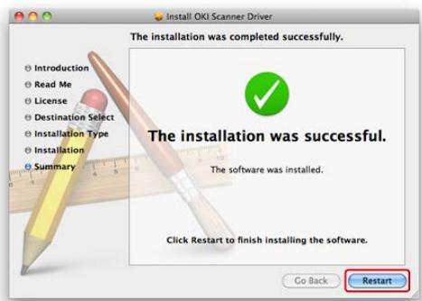 OKI B432DN - Installez le pilote du scanneur Mac OS X. - 3