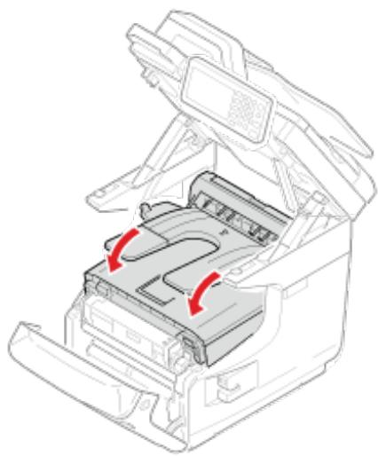 OKI B432DN - Remettez les quatre tambours image dans la machine. - 3